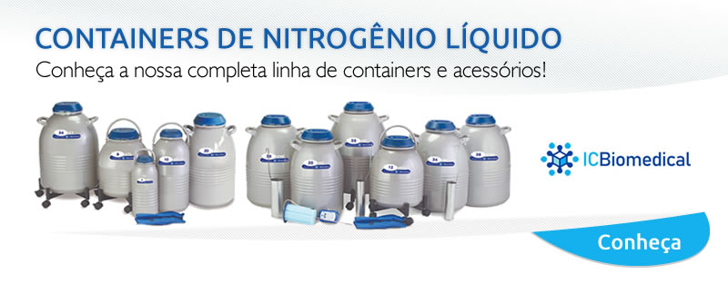 Container de nitrogênio líquido